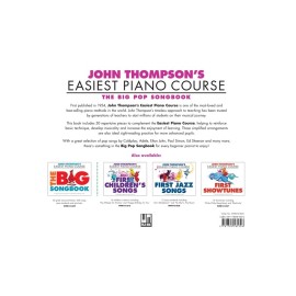 John Thompson's Easiest Piano Course: The Big Pop Songbook